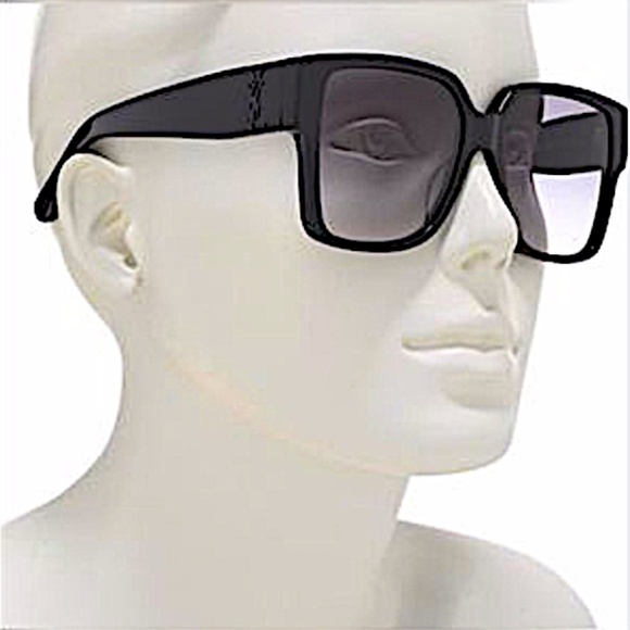 SAINT LAURENT 55MM Oversized Square Sunglasses black - Picture 1 of 12